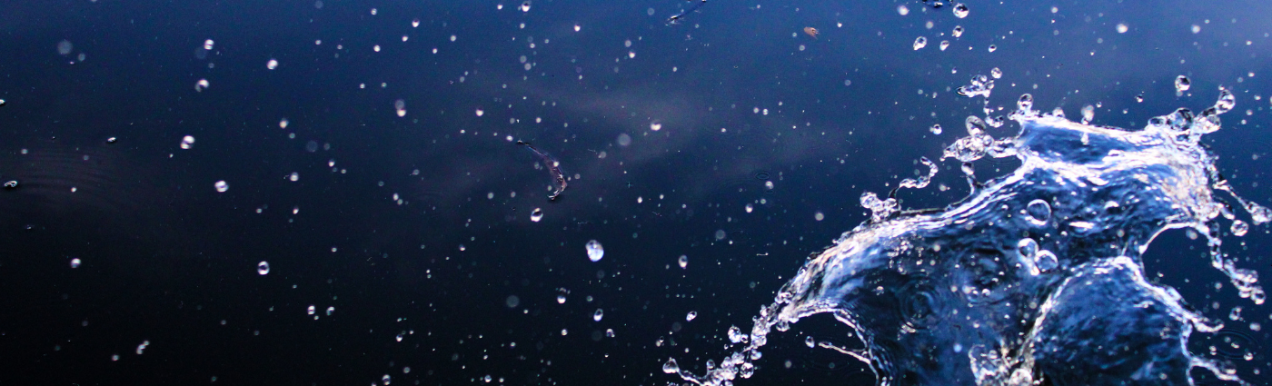 Water Splash Banner